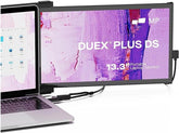 2025 Mobiele Pixels Duex Plus DS 13,3 inch draagbare monitor, USB Type-C/HDMI Plug and Play laptopschermverlenger, FHD 1080P laptopmonitor, compatibel met Windows/Mac