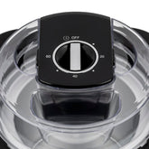 H.Koenig Ice Cream Maker SRB80, Capacity 2L, 12 W, Stainless Steel, 30 to 40 min Preparation Time, Fast, 30 rpm, Automatic Stop, Clear Lid, Removable Bowl, Silver