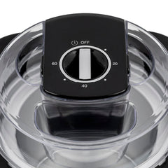 H.Koenig Ice Cream Maker SRB80, Capacity 2L, 12 W, Stainless Steel, 30 to 40 min Preparation Time, Fast, 30 rpm, Automatic Stop, Clear Lid, Removable Bowl, Silver