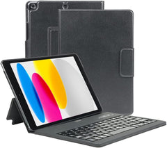 Mobilis Origine Hoes met Bluetooth Toetsenbord voor iPad 10.9" (Gen 10) - AZERTY - Zwart