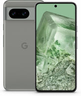 Google Pixel 8, gratis Android Smartphone met geavanceerde pixel camera, batterij met 24 uur batterijduur en krachtige veiligheidsfuncties, gevlochten groen, 128 GB