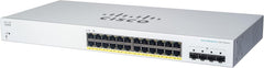 Cisco Business CBS220-24T-4G Smart Switch - 24 Gigabit Poorten & 4x SFP