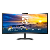 Philips 5000 series 34E1C5600HE/00 LED display 86,4 cm (34") 3440 x 1440 Pixels 4K Ultra HD Zwart