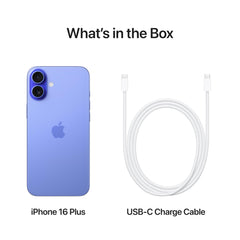 Apple iPhone 16 Plus (128 GB) - Ultramarijn