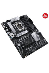 ASUS Prime B660-Plus D4 moederbord ATX, Intel B660, LGA1700, DDR4, PCI 4.0, LAN Realtek 2.5 GB, Realtek 7.1 Surround, 3xM.2, 4xSATA 6GB/s, USB 3.2 Gen 2x2, Armoury Crate, zwart