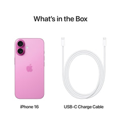 Apple iPhone 16 (128 GB) - Roze