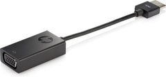 HP HDMI naar VGA Adapter - Full HD Video Converter Zwart (H4F02AA)