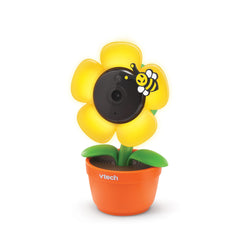 VTech RM9751 Geel Daisy Smart Wi-Fi Babycamera, iOS & Android ingeschakeld, 1080p Full HD, Privacy Mode Cover, Nachtlicht, Kalmerende Geluiden & Slaapliedjes, Twee-weg Intercom, Temperatuursensor,