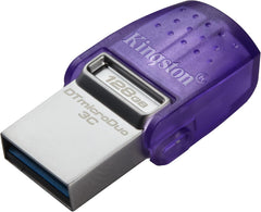 Kingston DataTraveler microDuo 3C 128GB - Dual USB-C en USB-A USB-Stick