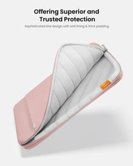 tomtoc 360° Laptop Sleeve Hoes voor 2024 13,5-inch Microsoft Surface Laptop 6/5/4/3, 14-inch Acer Swift, beschermende laptoptas Geschikt voor 14 ASUS ZenBook/Chromebook, Surface Book/Laptop Studio