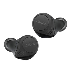Jabra Elite 75t Oordopjes – Ondersteunt Draadloos Laden – Bluetooth Oordopjes met Actieve Ruisonderdrukking en Lange Batterijduur, voor Echt Draadloos Bellen en Muziek Luisteren – Zwart