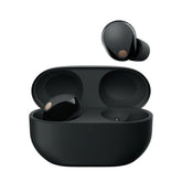Sony WF-1000XM5 Draadloze Noise Cancelling oordopjes, Bluetooth, in-ear koptelefoon met microfoon, tot 24 uur batterijduur en snellaadfunctie, IPX4 waterbestendig, werkt met iOS & Android - Zilver