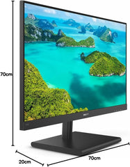 Philips E Line 245E1S/00 LED display 60,5 cm (23.8") 2560 x 1440 Pixels 2K Ultra HD LCD Zwart