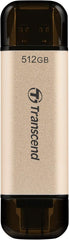 Transcend JetFlash 930C 512GB USB-C & USB-A Flashdrive - 420 MB/s