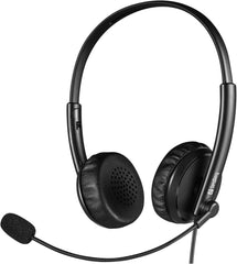 Sandberg 2-in-1 Office Headset met 3.5mm Jack en USB - Zwart (126-21)
