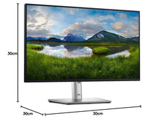 Dell 60,47 cm (1920 x 1080) P2425HE 16:9 FHD IPS 5ms 100Hz HDMI DP USB-C RJ45 zwart/zilver