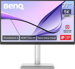 BenQ MA270S 27 inch 5K Monitor - 5120x2880, Thunderbolt 4, Nano Gloss
