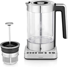 WMF Lono 2-in-1 Thee- en Waterkoker - 1,7L - 3000W - Cromargan RVS & Glas