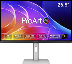 ASUS ProArt PA279CDV OLED Display Professionele Monitor (27", 4K UHD (3840 x 2160), QD-OLED, 120Hz, HDR10, 99% DCI-P3, DeltaE <1.5, Calman, USB-C 96W Power Delivery, Ergonomisch, DisplayWidget