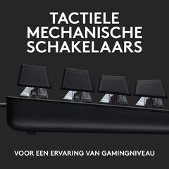 Logitech G413 TKL SE Mechanisch Gaming Toetsenbord - Compact, Pan Nordic QWERTY indeling - Zwart