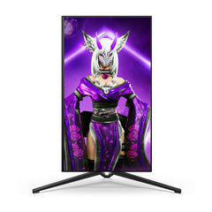 AOC Agon Pro AG274UXP - 27 inch UHD Gaming Monitor, 144 Hz, 1 ms, FreeSync, G-Sync Compatible, HDR600 (3840x2160, HDMI 2.1, DisplayPort, USB-C, USB Hub) zwart