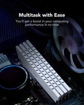 Lexar THOR DDR4 RAM 16 GB Kit (8 GB x 2) 3600 MHz, DRAM 288-pins UDIMM Desktop Geheugen, XMP 2.0 High Performance Computer Geheugen, CL18-22-22-42, 1.35V (LD4BU008G-R3600GDWG)