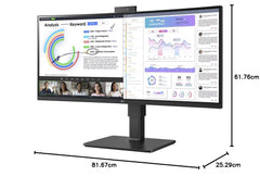 LG LCD 34BQ77QC-B 34" Black UltraWide