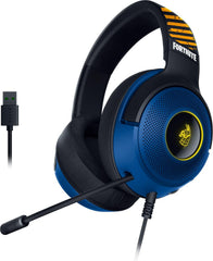 Razer Kraken V3 X - Fortnite Edition bedrade USB gaming headset (ultralichte headset, 40mm TriForce-luidsprekers, HyperClear-microfoon, RGB) Fortnite