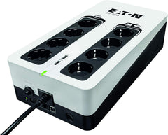 Eaton 3S 700 DIN UPS Noodstroomvoeding - 700VA / 420W - 8 Schuko Stopcontacten