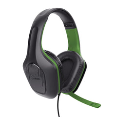 Trust Gaming GXT 415X Zirox Lichtgewicht Gaming Headset voor Xbox Series X/S met 50mm-drivers, 3.5 mm Jack, 1,2 m Kabel, Opklapbare Microfoon, Over-Ear Bedrade Koptelefoon - Zwart/Groen