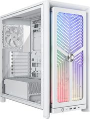 Corsair FRAME 4000X RS Mid-Tower Behuizing met 4x ARGB Fans - Wit