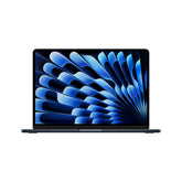 Apple 13” MacBook Air met M3-chip: 13,6” Liquid Retina-display, 16 GB centraal geheugen, 256 GB SSD-opslag, toetsenbord met achtergrondverlichting, 1080p FaceTime HD-camera, Touch ID; Middernacht