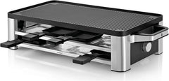 WMF Lono Raclette Grill - 1500W - 8 Personen - Omkeerbare Bakplaat