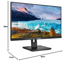 Philips MMD 272S1M/00 68,6 cm (27") 1920 x 1080 Pixels Full HD LCD Zwart