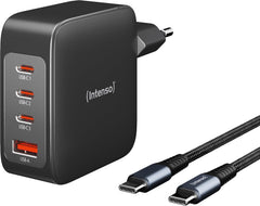 Intenso - KIT Cargador GaN W140A3C + Cable USB-C