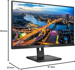 Philips B Line 278B1/00 LED display 68,6 cm (27") 3840 x 2160 Pixels 4K Ultra HD Zwart