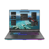 ASUS ROG Strix G16 Laptop | 16" Full-HD 165Hz/7ms 16:10 IPS Display | Intel Core i9-13980HX | 16 GB RAM | 1 TB SSD | NVIDIA RTX 4070 | Windows 11 | QWERTZ toetsenbord met 4-zone RGB | Eclipse Gray
