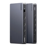 UGREEN Revodok Pro 2101 USB C Docking Station Dual 4K Display für macOS, 10-in-1 USB C Hub 2 HDMI, 10Gbps USB-C & USB-A, PD 100W, LAN, SD/TF, Compatibel met M1/M2/M3 MacBook Air/Pro & Windows-Laptop