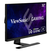 ViewSonic ELITE XG321UG 32 inch 4k 2160p Ultra HD IPS Gaming Monitor, 144Hz, Mini-LED, 3ms (GTG), Nvidia G-Sync Ultimate, Nvidia Reflex, Display HDR 1400, Dual Integrated Speakers, Ergonomie, RGB