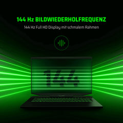 TULPAR A7 V14.2.9 Gaming laptop, 17,3 inch FHD 1920X1080 144HZ IPS LED-display, Intel Core i5 12500H, 16 GB RAM, 500 GB SSD, Nvidia RTX 3050Ti, Windows 11 Pro high-performance notebook