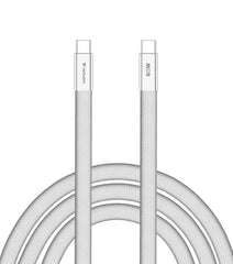 Verbatim SoftTouch USB-C naar USB-C Oplaadkabel - 60W Power Delivery - 1,2m - Wit