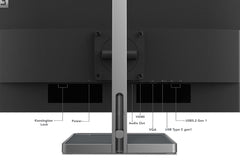 Lenovo L27m-30 (Schermdiagonaal 27", Beeldresolutie: 1920 X 1080, Full HD, 250 nits) monitor (HDMI, VGA, USB Type-C reactietijd 4ms, AMD FreeSync)