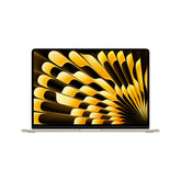 Apple 2024 15” MacBook Air met M3‑chip: 15,3” Liquid Retina-display, 8 GB centraal geheugen, 256 GB SSD-opslag, toetsenbord met achtergrondverlichting, 1080p FaceTime HD-camera, Touch ID; Middernacht