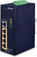 Planet Industriële 4-Poorts Gigabit PoE+ Switch & Injector - IEEE 802.3af/at
