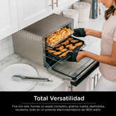Ninja DT201 Foodi 10-in-1 XL Pro Air Fry Digitale convectietoven met dehydratie en opwarmen, 1800 watt, roestvrijstalen oppervlak