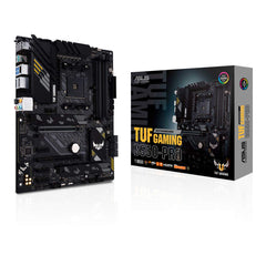 ASUS TUF Gaming B550-PRO moederbord Gaming ATX, AMD B550, Socket AM4, DDR4, PCI 4.0, LAN Realtek 2.5 GB, 2 x M.2, 6 x SATA 6 GB/s, USB 3.2 Gen 2, Aura Sync RGB, zwart