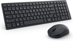 Dell KM555 Silent Draadloze Toetsenbord en Muis Set - US QWERTY - Zwart