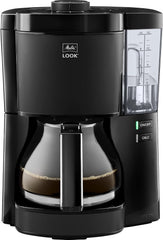 Melitta Look 1025-02 Filterkoffiezetapparaat - Glazen Kan - Zwart