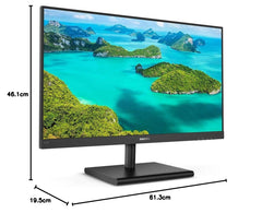 Philips E Line 275E1S/00 LED display 68,6 cm (27") 2560 x 1440 Pixels Quad HD Zwart