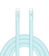 Verbatim Sync & Charge SoftTouch USB-C Kabel 60W PD - 1.2m Blauw